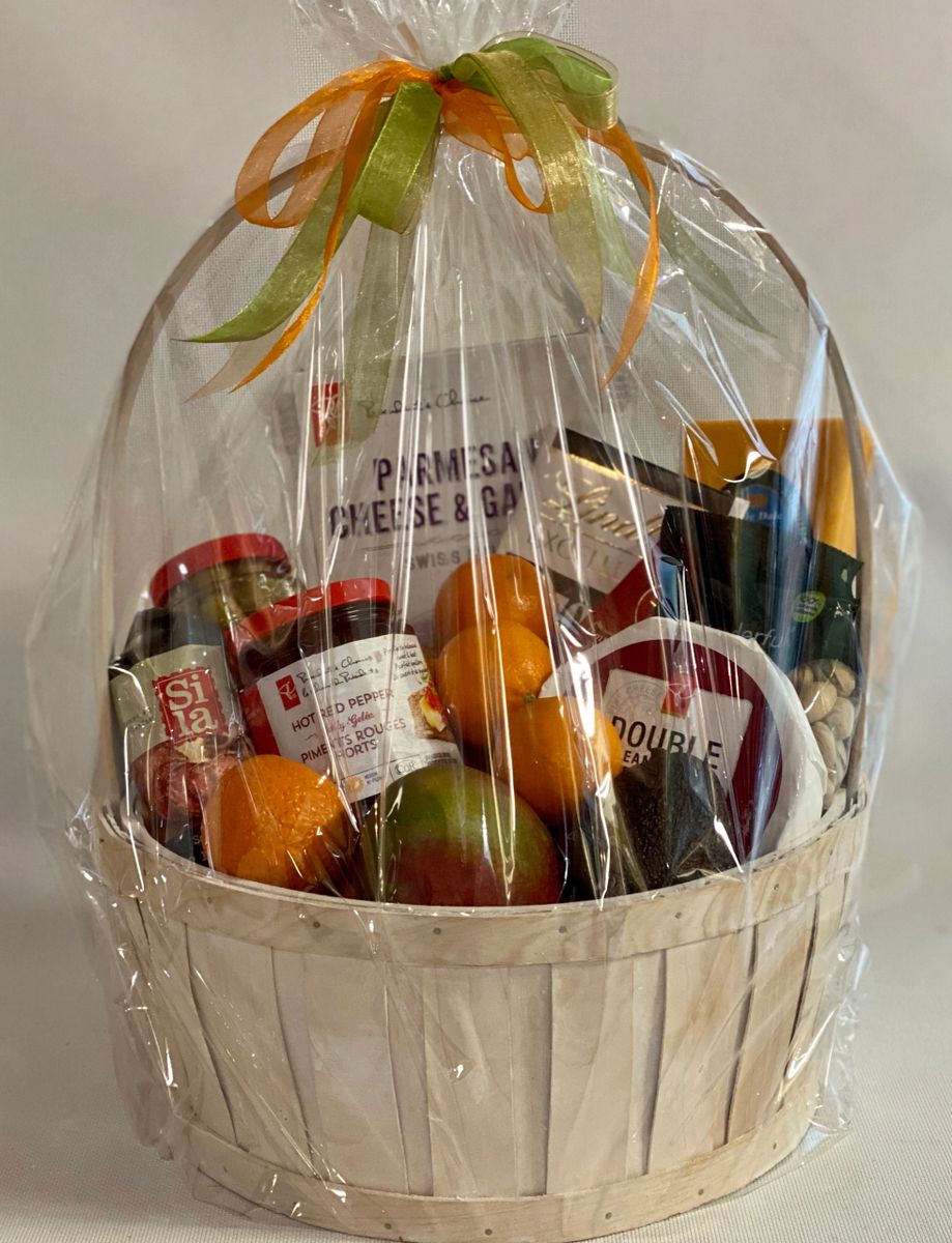 Large Fruit And Cheese Basket 